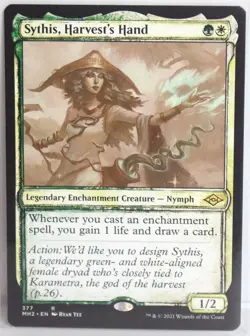 Sythis, Harvest's Hand [Near Mint] Showcase Art {Modern Horizons 2} - Image 1