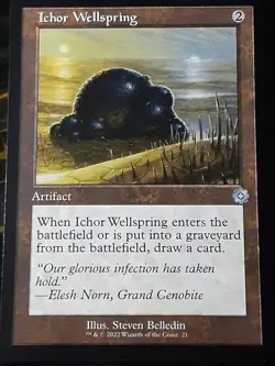 Ichor Wellspring , The Brothers War , Near Mint , MTG , FREESHIPPING - Image 1