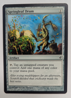 Magic Mtg Lorwyn Springleaf Drum near mint - Image 1