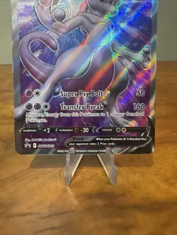 Mewtwo V SWSH229 Black Star Promo Sword & Shield - Pokemon TCG - Image 3