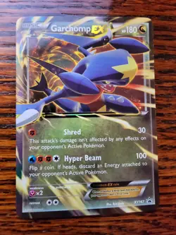 Pokemon TCG Garchomp EX XY Black Star Promos XY167 - Image 1