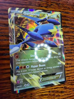 Pokemon TCG Garchomp EX XY Black Star Promos XY167 - Image 2