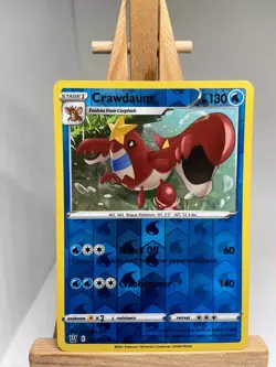 Crawdaunt - Reverse Holo - Battle Styles 039/163 - MINT - Pokemon - Image 1