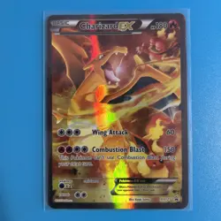 Pokemon TCG Charizard EX XY121 Black Star Promo Holo 2016 LP Good Condition - Image 1