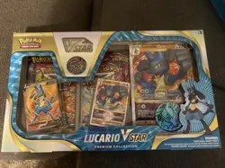 Pokemon TCG Lucario VSTAR Box Premium Collection Factory Sealed - Fusion Strike - Image 2