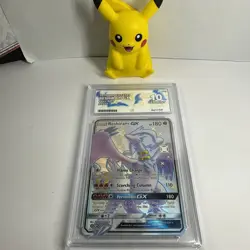 Pokemon TCG: Reshiram GX SV51/SV94 - Hidden Fates ACE 10 Gem Mint - Image 1