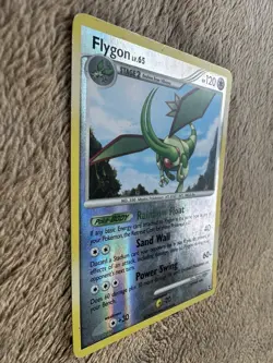 2009 Pokemon TCG Rising Rivals Flygon Reverse Holo 5/111 MP Lv.65 HP120 - Image 4