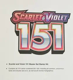 Pokemon SV 151 Master Set starter kit and Binder (all Reverse Holos plus more) - Image 2
