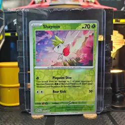 Shaymin Temporal Forces Reverse Holo Pokemon TCG 013/162 Scarlet & Violet - Image 1