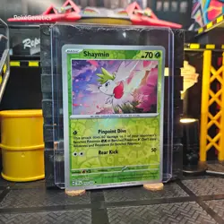 Shaymin Temporal Forces Reverse Holo Pokemon TCG 013/162 Scarlet & Violet - Image 3