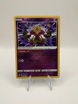 Radiant Alakazam 059/195 Silver Tempest NM-Mint Pokemon TCG - Image 1