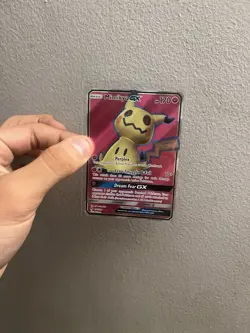 NEAR MINT Mimikyu GX 206/214 - Pokemon Lost Thunder Full Art ** Ultra Rare* - Image 1