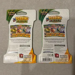 Pokemon TCG New Sealed XY Roaring Skies Sleeved Booster Packs. 2 Sleeved Packs - Image 2