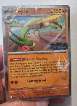 Pokemon Flygon SEALED Black Star Promo 016 Phantasmal Flames ME02 English - Near - Image 1