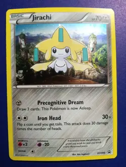 Pokemon TCG Jirachi XY Black Star Promos XY195 Holo Promo - Image 1
