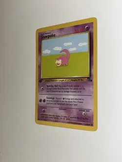 Pokemon TCG Slowpoke Fossil 55 Regular 1st Edition Common - Image 4
