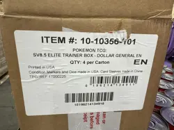 Pokemon Scarlet & Violet Prismatic Evolutions Elite Trainer Box CASE OF 4 NEW!! - Image 2