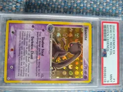 2004 Pokemon EX Hidden Legends Banette #1 Rare Reverse Foil PSA 9 - Image 1