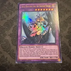 Yugioh Dark Magician Girl The Dragon Knight DRL3-EN044 Ultra Rare 1st Ed - Image 1