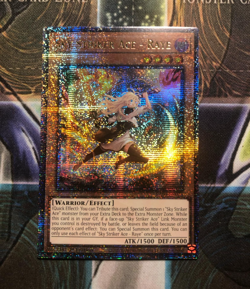 *** SKY STRIKER ACE - RAYE *** QUARTER CENTURY SECRET RARE RA04-EN026 YUGIOH! - Image 1