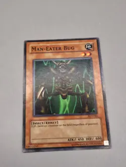 Yu-Gi-Oh TCG Man-Eater Bug SDY-046 Unlimited Regular Common NM - Image 2