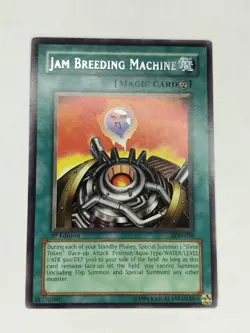 Yu-Gi-Oh! TCG Jam Breeding Machine LON-026 Labyrinth of Nightmare 1st Edition NM - Image 1