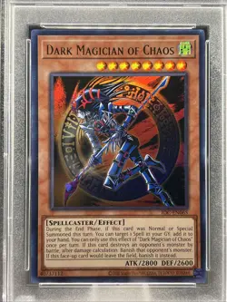 YuGiOh - DARK MAGICIAN OF CHAOS IOC-EN065 25th Anniversary Edition PSA 10 Gem Mt - Image 3