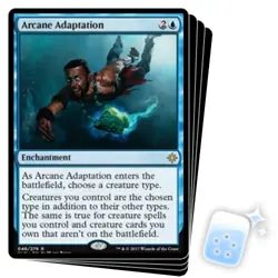 ARCANE ADAPTATION X4 Ixalan XLN Magic MTG MINT CARD - Image 1