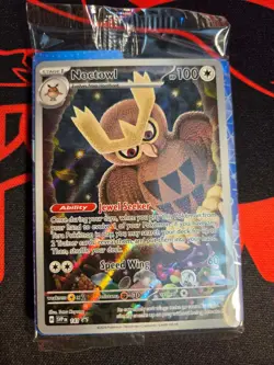 Noctowl 141 Sv: Scarlet & Violet Promo Cards Holo NM/M - Image 1