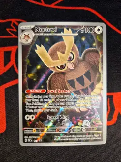 Noctowl 141 Sv: Scarlet & Violet Promo Cards Holo NM/M - Image 2