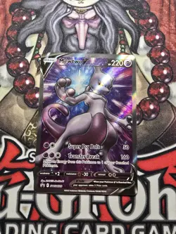 Pokemon Mewtwo v Holo SWSH229 Sword & Shield Promo Card NM - Image 1