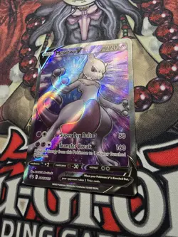 Pokemon Mewtwo v Holo SWSH229 Sword & Shield Promo Card NM - Image 2