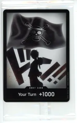 One Piece Special Don!! Set Vol. 1 Luffy Promo Don Card - Image 1