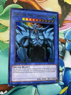 Yugioh! Egyptian God Cards | Ultra Rare Holos Full Set | Slifer, Ra, and Obelisk - Image 2
