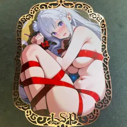 Goddess Story Gold METAL Card - Serial Number #084/100! Emilia *READ* - Image 1