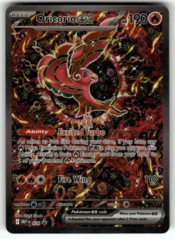 Oricorio ex - 024 ME: Mega Evolution Promo NM Pokemon Card TCG - Image 1