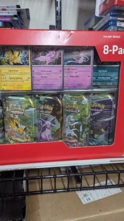 Pokemon TCG - Prismatic Evolutions 8 Mini-Tins w Promo Cards - Costco Exclusive - Image 2