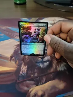 Selvala, Heart of the Wilds Conspiracy: Take the Crown Foil - Image 1