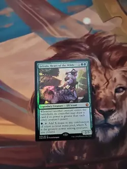 Selvala, Heart of the Wilds Conspiracy: Take the Crown Foil - Image 3