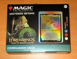 MAGIC THE GATHERING - THE LORD OF THE RINGS - RIDERS OF ROHAN - COMMANDER DECK - Image 1