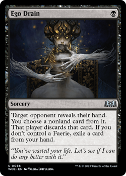 Ego Drain [Wilds of Eldraine] Magic MTG - Image 1