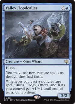 MTG - Valley Floodcaller - Bloomburrow - Image 1