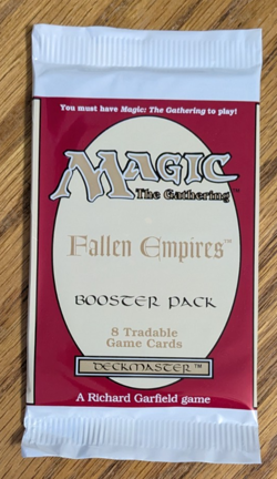 MTG - 2x Fallen Empires Booster Pack - Magic the Gathering Factory Sealed 1994 - Image 2