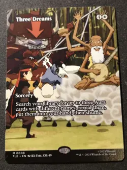 Three Dreams - Borderless - TLE - MTG - EN - NM - 0008 - Image 1
