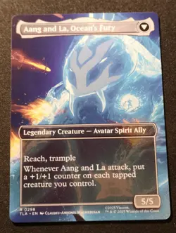 Aang, Swift Savior - Borderless - TLA - MTG - EN - NM - 0298 - Image 2