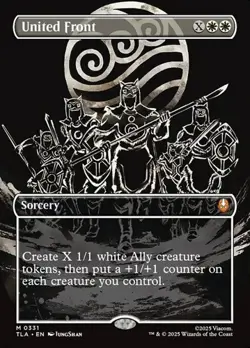 1x United Front - Extended Art NM Eng MTG - Avatar The Last Airbender - Image 1