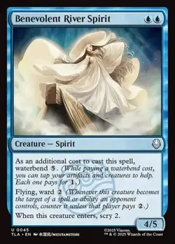 1x Benevolent River Spirit - Foil NM Eng MTG - Avatar The Last Airbender - Image 1