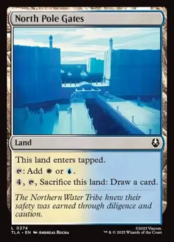 1x North Pole Gates - Foil NM Eng MTG - Avatar The Last Airbender - Image 1