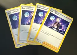 4x Boss's Orders Cyrus 132/172 x4 - Brilliant Stars - Pokemon TCG - Rare - NM - Image 1