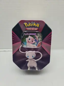 Pokemon TCG Mew V Forces Tin - New & Factory Sealed - 4 packs + Holo Promo - Image 1